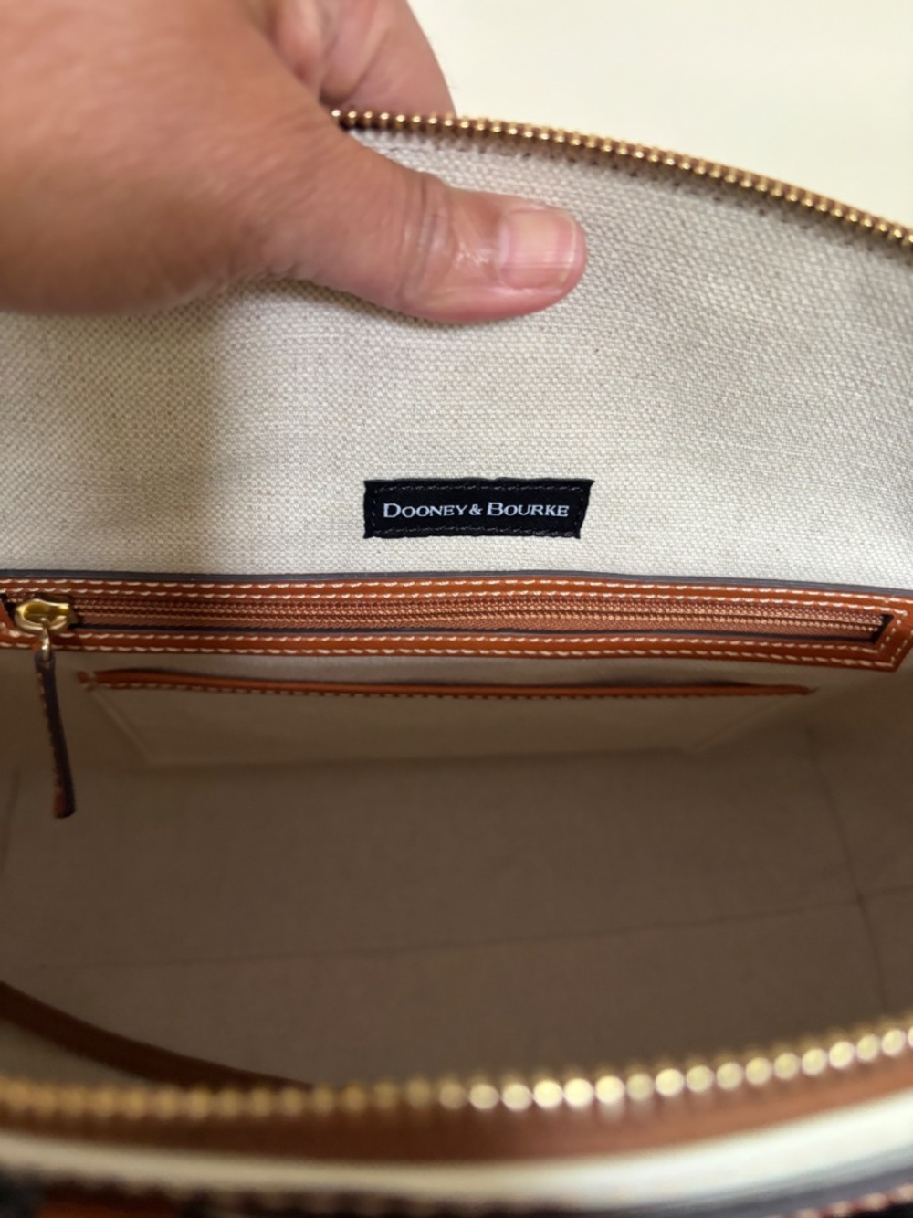 RARE NWT Dooney & Bourke 2009 Archive "Zebra" Juliette Bag – Collector’s Dream! - Picture 6 of 7